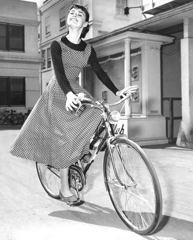 Audrey Hepburn on Bicycle.jpg
